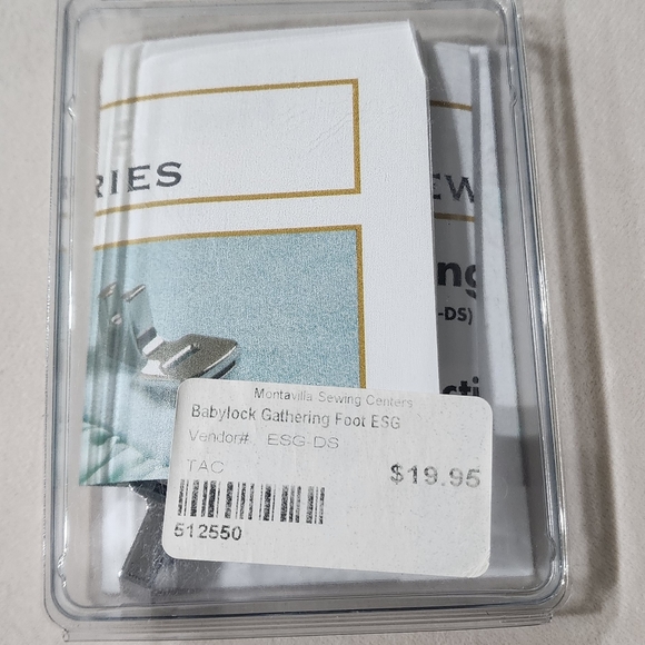 NEW Gathering Foot Babylock/Brother - Picture 2 of 2